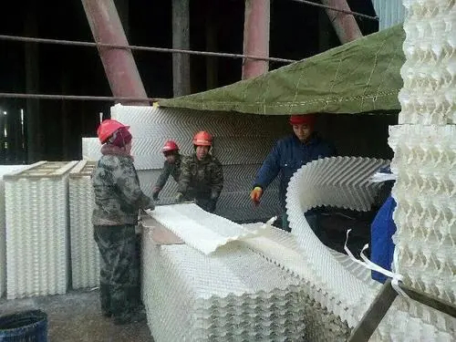 清洗冷卻塔填料的方法