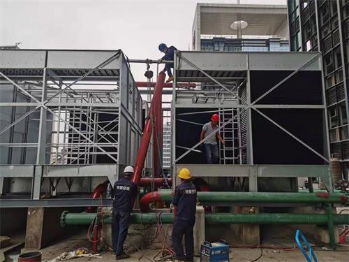 解決開式冷卻塔漂流水的方案(開式橫流冷卻塔)
