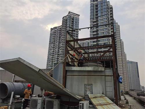 空調系統中冷卻塔風機控制情況(空調系統中冷卻塔的