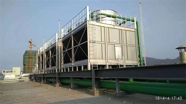 玻璃鋼冷卻塔填料的結垢清潔技巧